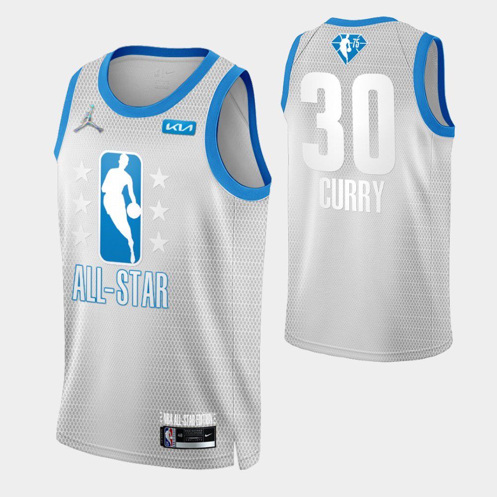 Men's Stephen Curry #30 Jordan Brand Gray 2022 NBA All-Star Game Swingman Jersey-Pro Kit Vault | Brand New 26/27 Sports Jerseys